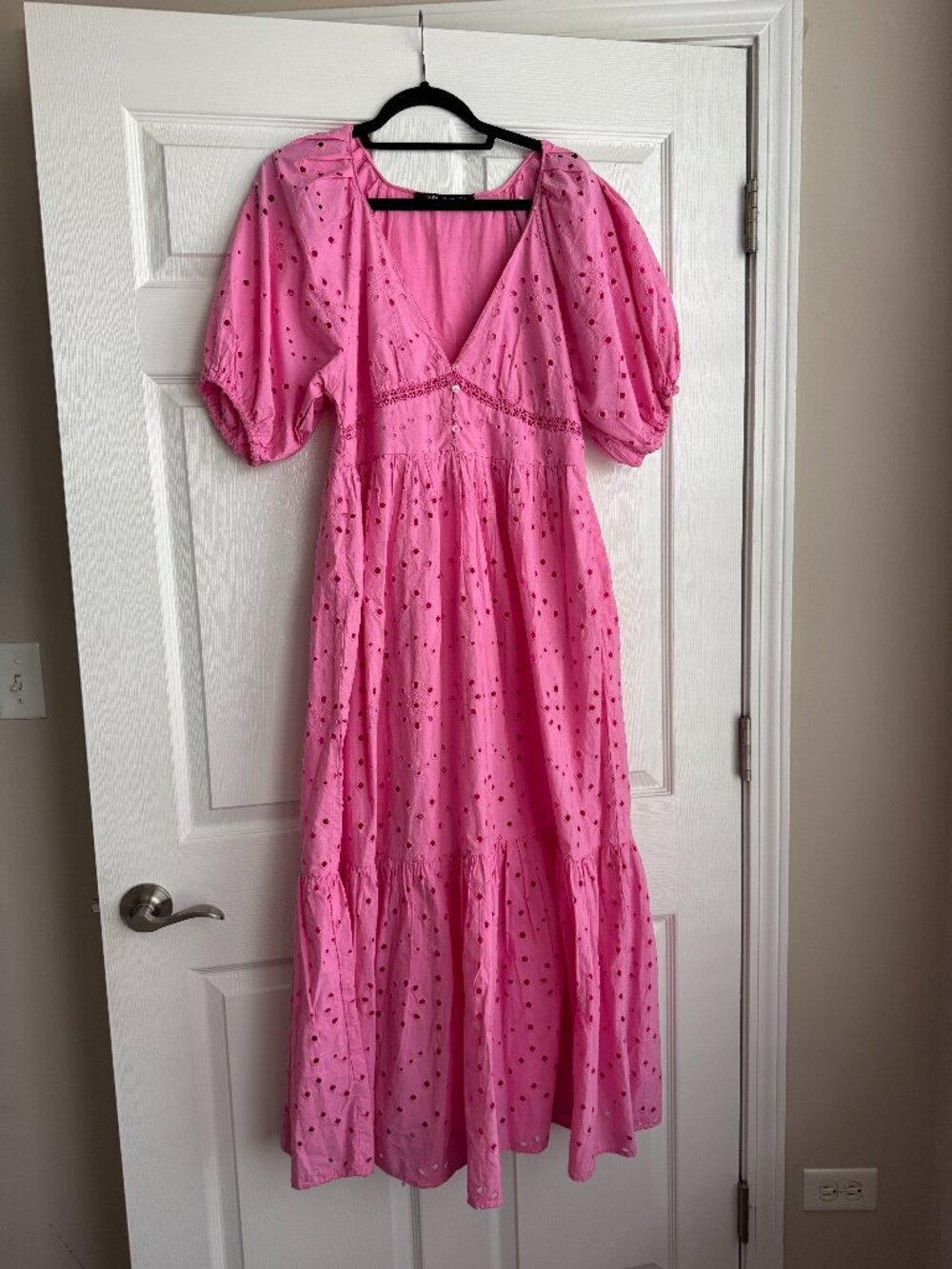 ZARA PINK DRESS SIZE LARGE